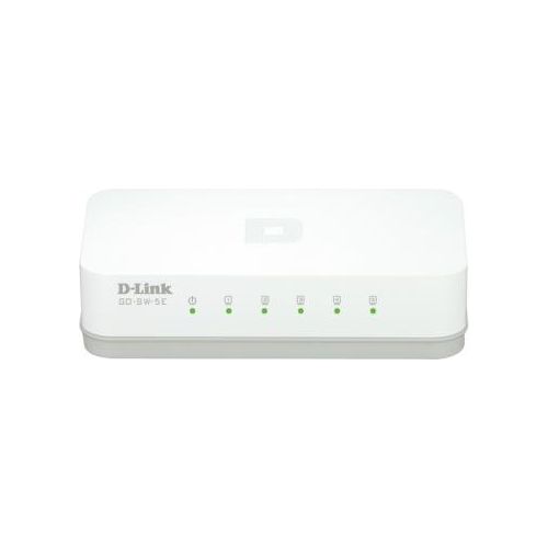 D-link GO-SW-5E Mini Switch 5 Porte RJ45 Fast Ethernet 10/100mbps Plug & Play