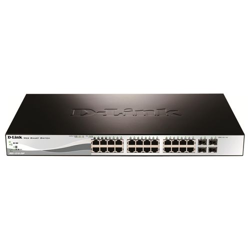 D-link Switch 24poe Pt 10/100/1000+4 Mgibi