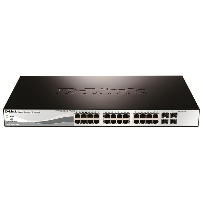 D-link Switch 24poe Pt 10-100-1000+4 Mgibi