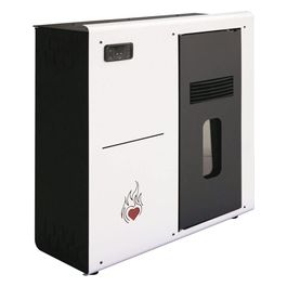 Stufa Pellet Cuore Caldo Slim 8 Bianca