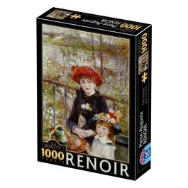 Puzzle da 1000 Pezzi - Pierre-auguste Renoir: Two Sisters (on The Terrace)
