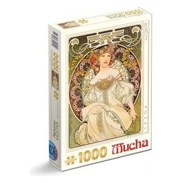 Puzzle da 1000 Pezzi - Alphonse Mucha: Reverie