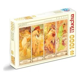 Puzzle da 1000 Pezzi - Alphonse Mucha: Seasons