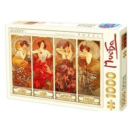 Puzzle da 1000 Pezzi - Alphonse Mucha: The Precious Stones