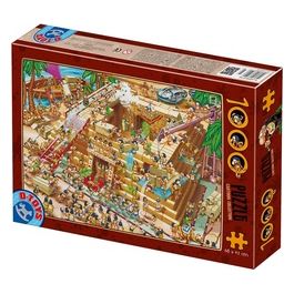 Puzzle da 1000 Pezzi - Cartoon: Egyptian Pyramid