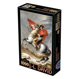 Puzzle da 1000 Pezzi - Jacques-louis David: Napoleon Crossing The Alps