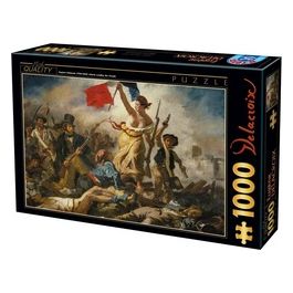 Puzzle da 1000 Pezzi - Eugeegravene Delacroix: Liberty Leading The People