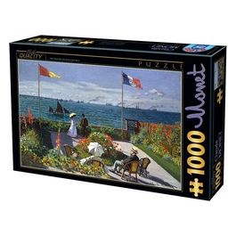 Puzzle da 1000 Pezzi - Claude Monet: Garden At Sainte-adresse