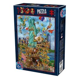 Puzzle da 1000 Pezzi - Cartoon: New York