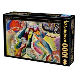 Puzzle da 1000 Pezzi - Wassily Kandinsky: Painting With Red Spot