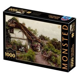Puzzle da 1000 Pezzi - Peder Mã¸rk Mã¸nsted: Children In The Flower Garden