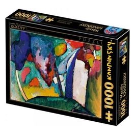 Puzzle da 1000 Pezzi - Wassily Kandinsky: Waterfall