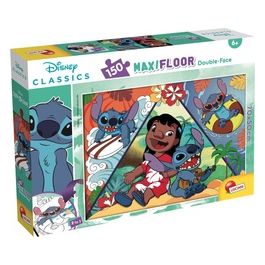D-Toys Puzzle da 150 Pezzi Gigante Double Face - Lilo E Stitch