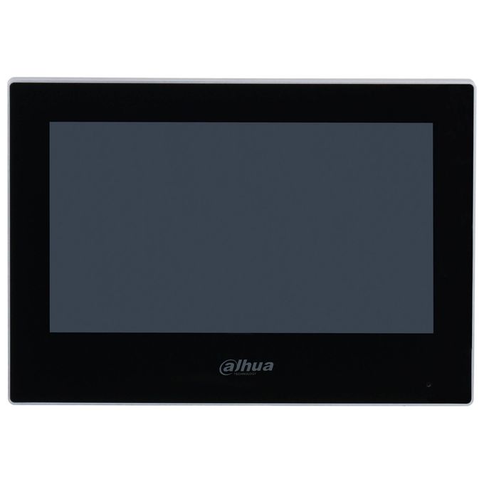 Dahua VTH2621GW-WP Monitor Videocitofonico IP Touch 7'' 1024x600 Wi-Fi PoE 6 Ingressi Allarme colore Bianco