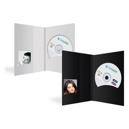 Cartoncino Portafoto con Cd-Rom Fino a 10x15cm Bianco 100 Pezzi
