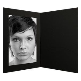 Cartoncino Portafoto con Passepartout 13x18cm Nero 100 Pezzi