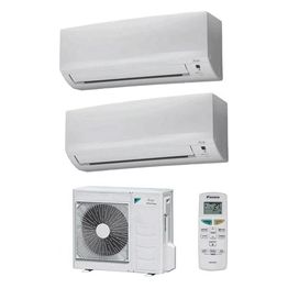 Daikin Condizionatore Fisso Dual Split Inverter Unita' esterna + 2 Unita' interne 9000+12000 btu/h Classe energetica A++/A++ Gas R32 CLASSIC 2AMXF40A + ATXF25A + ATXF35A