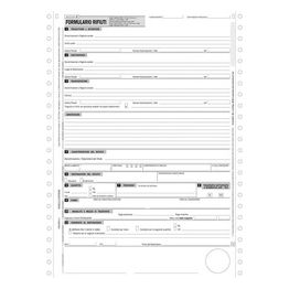 Data Ufficio Confezione 250 Formulario Rifiuti Modulo Continuo