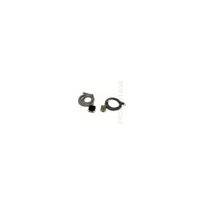 Datalogic Accessorio Cab-434 Rs232 pwr 9p fem Coiled