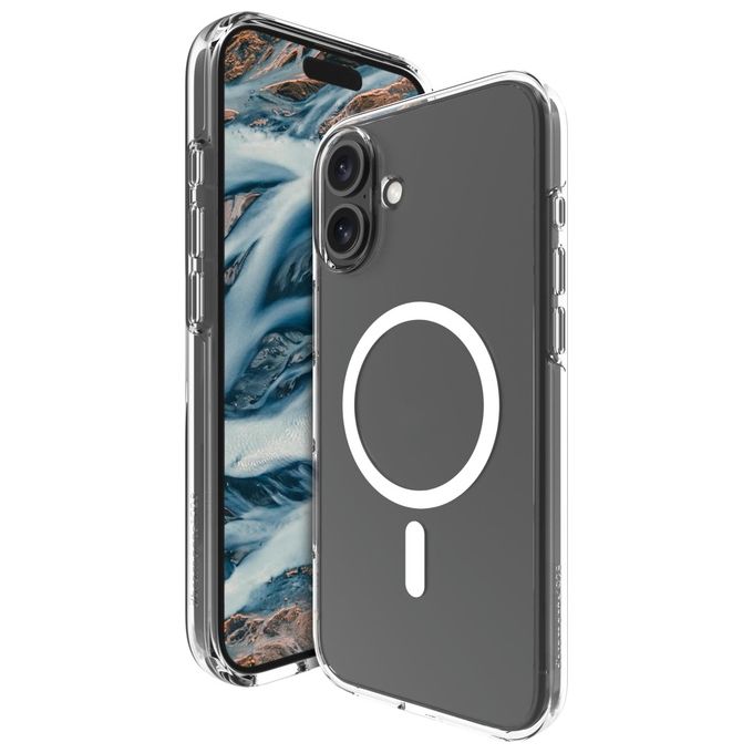DBramante 1928 Cover Iceland Pro Mag per iPhone 16 Plus Clear