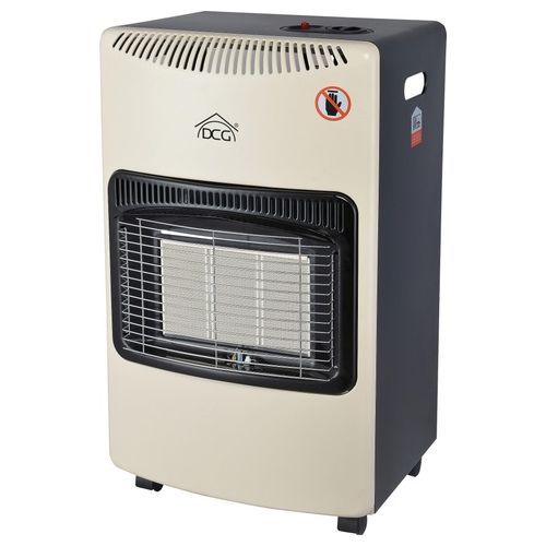 Dcg Eltronic Gh02 Stufa Libera Installazione a Gas Naturale Crema