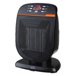 PTC180 Termoventilatore Ceramico 3 Livelli Potenza 900/1800W Timer 12h Display