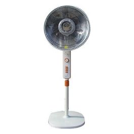 SA9680 Stufetta Elettrica Riscaldatore Ambiente Elettrico con Ventilatore Interno Arancione/Bianco 900W