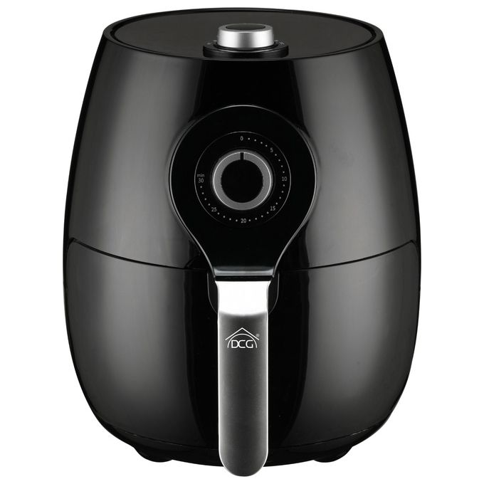 Image of DCG FR3505N Friggitrice ad Aria 5,2 Litri 1300W Timer 30 Minuti Nero