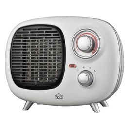 PTC0 158 Termoventilatore Ceramico Stufa 2 Livelli Potenza 750/1500W Sistema di Sicurezza