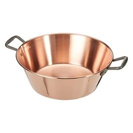 Incuivre Bacinella in Rame per Marmellata 38cm 9 Litri