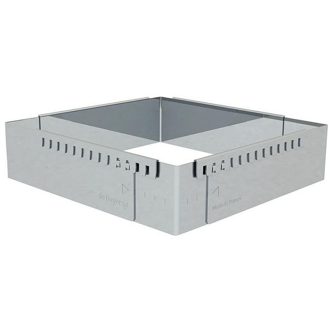 De Buyer Patisserie Frame Steel Adjustable Max 56-84cm Rettangolare