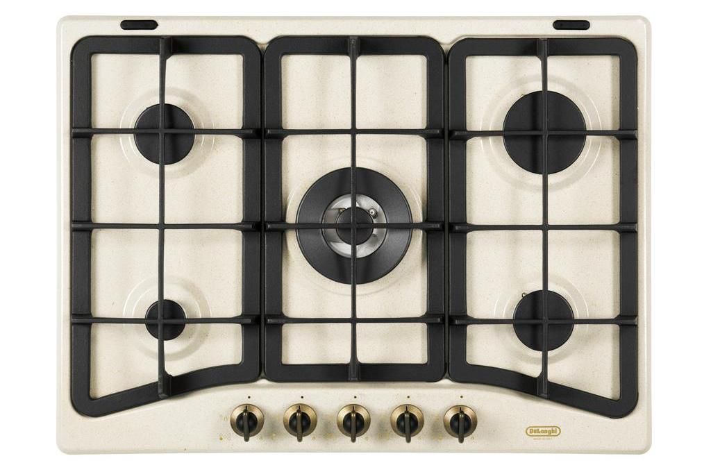 De Longhi AVF 57 PRO Linea Country Piano cottura a Gas 5 | Yeppon