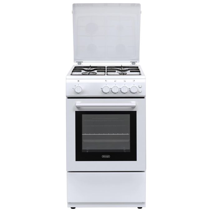 DE LONGHI DL554GW Cucina a gas con forno 4 fuochi classe A bianca