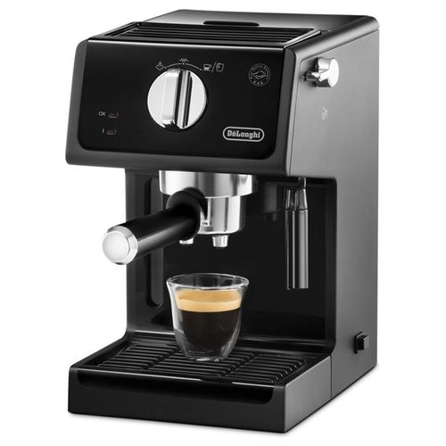 DeLonghi ECP31.21 Espresso Macchina da Caffe' Sistema Manuale Potenza 1100 W Capacita' 1,1 Litri Thermoblock Cappuccino System Nero