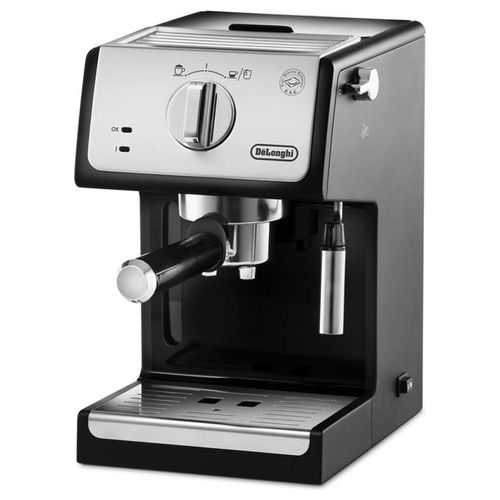 DeLonghi ECP33.21 Espresso Macchina da Caffe' Sistema Manuale Potenza 1100 W Capacita' 1,1 Litri Thermoblock Cappuccino System Nero