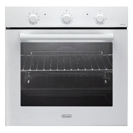 De Longhi FM6BL Forno Elettrico da Incasso Ventilato 70 Litri 60 cm Classe A Funzione Vapore e Idroclean colore Bianco