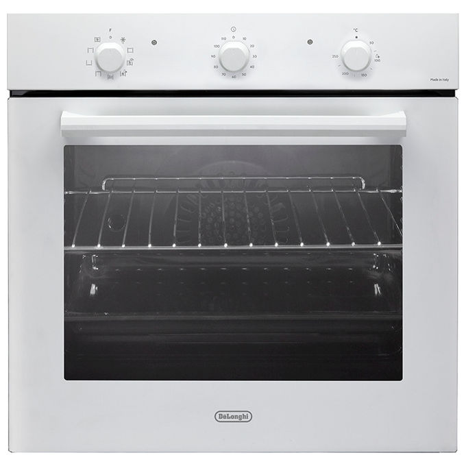 Image of De Longhi FM6BL Forno Elettrico da Incasso Ventilato 70 Litri 60 cm Classe A Funzione Vapore e Idroclean colore Bianco