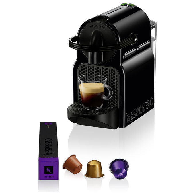 De'Longhi EN 80.B Inissia Macchina da caffe' Capsule Nespresso 0,8 L 19 bar 1260 W Flow Stop colore Nero