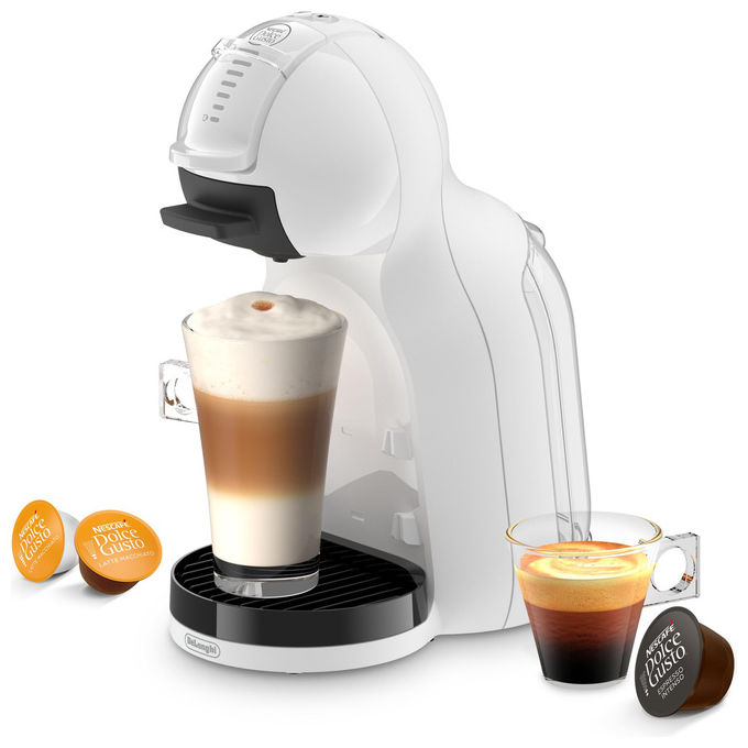 Nescafé Dolce Gusto, Macchina da Caffe' a Capsule, Mini Me 2, 15 Bar, Bianca EDG335.W