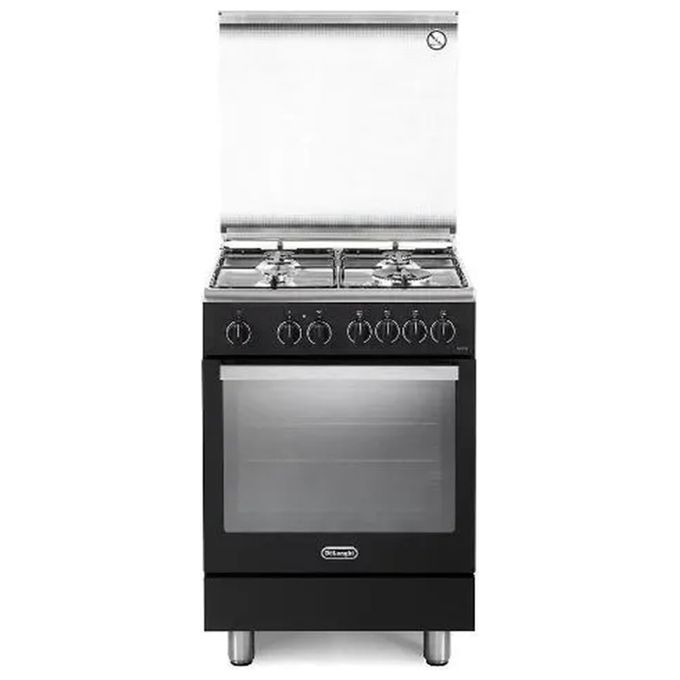 De Longhi PEMA 64 LSG Cucina a gas 4 zone Forno elettrico 74 litri Classe A nera
