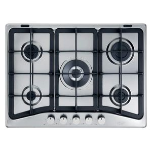 De’Longhi If 57 Pro N Piano Cottura Acciaio Inossidabile Da Incasso 68 Cm Gas 5 Fornello(I)-image