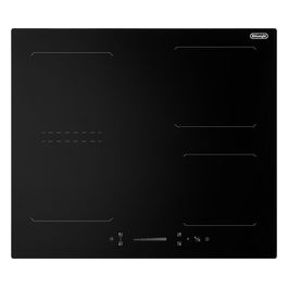 De Longhi YLI 61 Piano cottura a induzione nero 4 fuochi