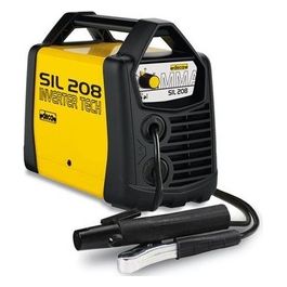 SIL 313 Saldatrice Elettronica Inverter Portatile 130A per Elettrodi 1,6-3,2mm con Accessori
