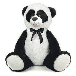 Maxi Panda Seduto 55cm Imbottitura Materiale 100% Riciclato