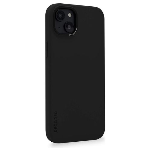 Decoded AntiMicrobial Silicone BackCover per iPhone 14 Plus Charcoal