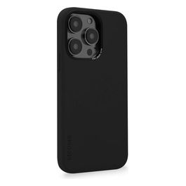 AntiMicrobial Silicone Cover Posteriore per iPhone 14 Pro Carbon