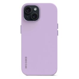 AntiMicrobial Silicone Cover Posteriore per iPhone 15 Lavanda