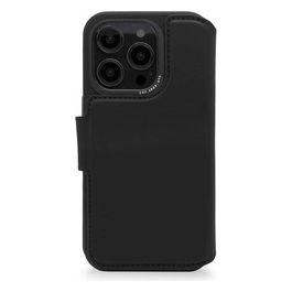 Decoded Custodia a Portafoglio in Pelle Staccabile per iPhone 14 Pro Nero