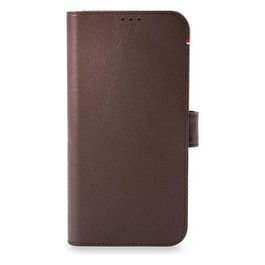 Decoded Custodia a Portafoglio in Pelle Staccabile per iPhone 13 Pro Marrone