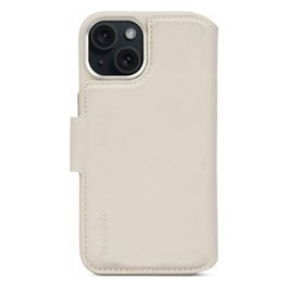 custodia portafoglio stacc. pelle per iPhone 15 Clay